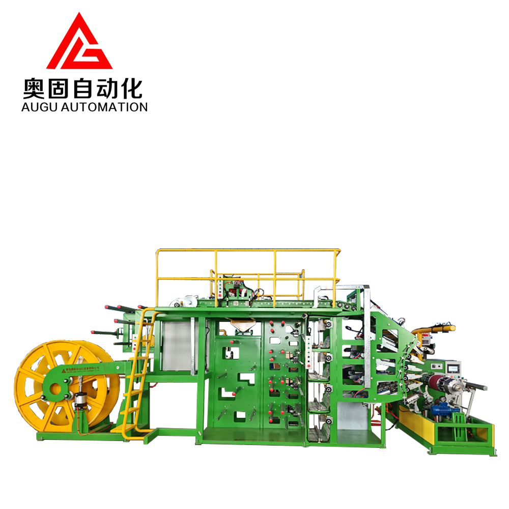 Augu Spring Wrapping Molding Machine : 오토바이 타이어 생산을위한 좋은 도우미